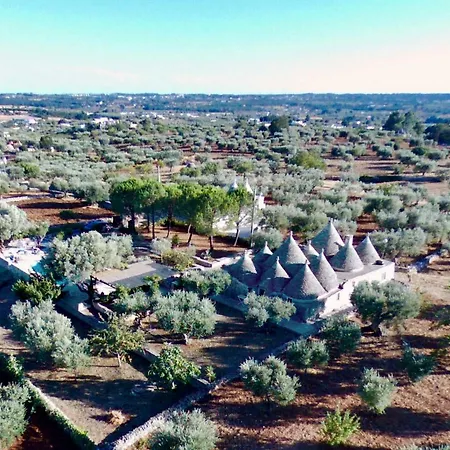 Trullo Dimora Della Valle בית הארחה לוקורוטונדו